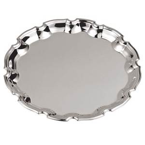 Vassoio Decorativo con Bordo Decorato, Diametro 175 mm - Product Image 1
