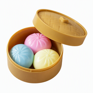 Coffret de jouets squishy surprise Mood Dumpling, boîte mystère à paillettes, jouet à presser doux pour les cadeaux d'anniversaire des enfants - Product Image 1