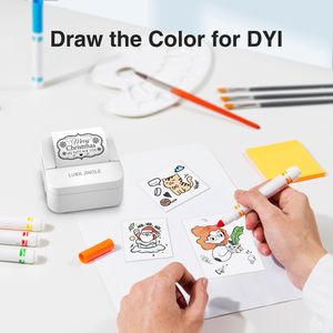 Máy in ảnh nhiệ<span class=keywords><strong>t</strong></span> cầm tay không dây Mini Pocket 58mm với pin 1200mAh có sẵn trong kho - Product Image 3