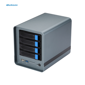 Mini PC Qotom Celeron 4305U, processeur double cœur, 4 ports LAN, serveur de stockage NAS Q30912DS - Product Image 1