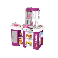 Buy NHR Diamond Plastic Kitchen Set for Kids and Girls Big Cooking