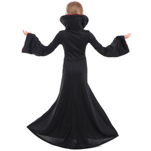Para <span class=keywords><strong>Amazon</strong></span> Trade <span class=keywords><strong>Vestido</strong></span> de Halloween para niñas europeas americanas Negro Púrpura Estilo vampiro medieval para <span class=keywords><strong>princesa</strong></span> infantil - Product Image 4