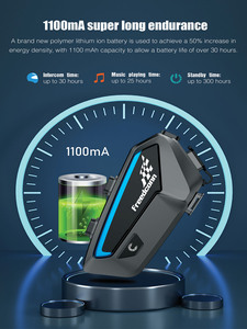 Preço de Fábrica <span class=keywords><strong>FreedConn</strong></span> FX Fone de Ouvido <span class=keywords><strong>Bluetooth</strong></span> para Capacete de Motocicleta Intercomunicador Sem Fio para 6 Motociclistas - Product Image 3