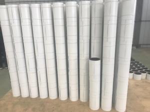 24 trong. X 50 m. Đen nhôm PVC kết cấu tráng TRIM cuộn dây - Product Image 4