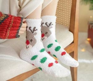 Chaussettes pantoufles en polaire douillettes de Noël, idées cadeaux amusantes pour la fête des Mères, les meilleures mamans, les femmes, cadeaux promotionnels d'anniversaire - Product Image 4