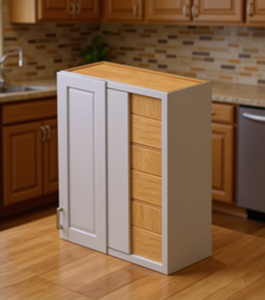 Mobile da Cucina Bianco Stile Shaker Sunique Sydney, Pannello MDF, Design Moderno, 27x36 Pollici - Product Image 2