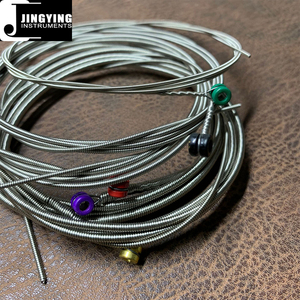 2024 Jingying Music Guitar <strong>Strings</strong>,Wholesale Aluminum Foil Bagged Colored End <strong>Ball</strong> 5-<strong>strings</strong> Electric Bass Guitar <strong>Strings</strong> - Product Image 4