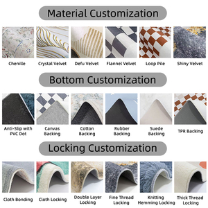 Tappeto Ispirato allo Stile Persiano Antiscivolo di Grandi Dimensioni, Facile da Pulire, Lavabile, in Poliestere - Product Image 5