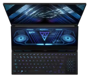 โน้ตบุ๊กเกมมิ่ง ROG <span class=keywords><strong>Duo</strong></span> 16 รุ่นใหม่ ของแท้ ซีพียู I7 1.60GHz แรม 64GB (16GB x 4) สีดำ การ์ดจอ GeForce หน้าจอ IPS 144Hz ผลิตโดย Intel ในสหรัฐอเมริกา - Product Image 1