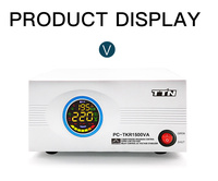 Mejor Precio LOGICSTAT PC-TKR Monofásico 50Hz 220V AVR Regulador/Estabilizador Automático de Voltaje CA con Pantalla LED para Smart TV y Refrigerador