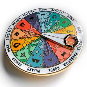 Pin Giratorio Interactivo Personalizado con Acabado Brillante y Esmalte Duro - Product Image 6