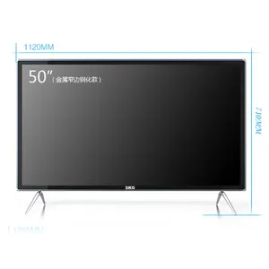 סין יצרן טלוויזיה 50/49/48/52 אינץ 4K HD חכם LCD טלוויזיה שטוח LED WiFi אנדרואיד גדול מסך טלוויזיה DTV
