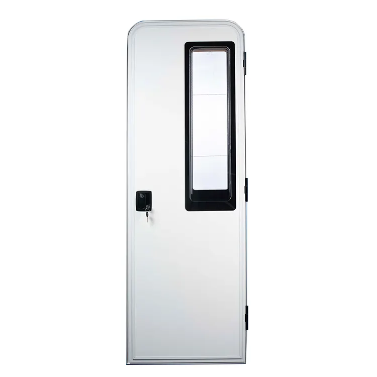 Factory hot sale foam aluminum sandwich panel RV car entrance door RV door