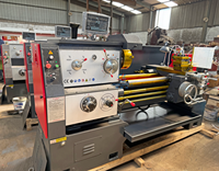 Torno Horizontal Manual Universal CA6140 con Lectura Digital DRO para Torneado de Metal de Trabajo Mediano 750-1500mm