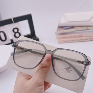 Alta Qualidade TR90 Square Optical Eyewear Moda Personalizável Óculos Quadros <span class=keywords><strong>Dark</strong></span> Color Paint Plant Custo de Fábrica