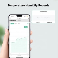 Écran LCD Affichage Intelligent Capteur d'Humidité et de Température Tuya Wifi Enregistreur de Données BLE Wi-Fi Moniteur de Température et d'Humidité
