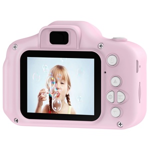 X2 HD Mini DSLR Câmera Digital de Plástico para Crianças Fornecimento Direto Transfronteiriço 10x-20x MicroSD Óptico Compatível Foto Vídeo Brinquedo - Product Image 2