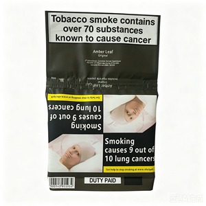 Emballage personnalisé pour feuilles de tabac, refermable avec fermeture éclair, 25g, 30g, 35g, 50g, pochette pour tabac à rouler - Product Image 1
