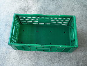 Farm Poultry Foldable PP <strong>Plastic</strong> <strong>Egg</strong> <strong>Crate</strong> Meshy Box Design with Folding Sheets for Chicken House Collapsible Transport Storage - Product Image 6