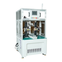 Machine de soudage par points double face MIAJI avec armoire de sécurité intégrée, équipement de soudage par résistance pour bandes de nickel de cellules au lithium