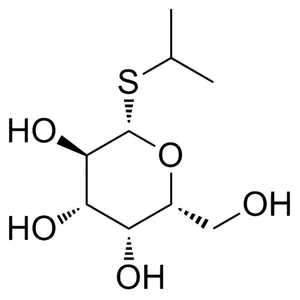 Isopropyl-B-D-thiogalactoside CAS 367-93-1ความบริสุทธิ์สูง <span class=keywords><strong>IPTG</strong></span> ใน dioxane-Free - Product Image 1