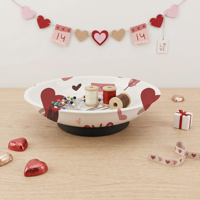 Bol magnétique de 4 pouces à motifs personnalisés, plateau magnétique, fabricant d'organisateurs pour la couture, le quilting et la broderie, Saint-Valentin