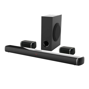 Soundbar Bluetooth 5.1 Canali 125W Personalizzabile OEM con <span class=keywords><strong>Subwoofer</strong></span> Cablato <span class=keywords><strong>per</strong></span> Sistema Home Theater e <span class=keywords><strong>TV</strong></span> - Product Image 1