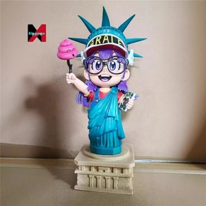 Figura de Colección de Anime, Modelo de Estatua GK de Dr. Slump Arale <span class=keywords><strong>Norimaki</strong></span> Liberty Monster, Decoración de Escena de Manga de Comedia, Artesanía de Plástico - Product Image 1
