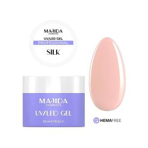 Majida Cosmetics UV LED Gel Silk 50ml Professional Hema Free <b>Nail</b> Polish - Product Image 1