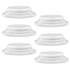 Anillo de rosca compatible con botellas de vidrio PP natural, sin BPA, no anticólicos, repuesto de <span class=keywords><strong>tetinas</strong></span> para 0-12 meses - Product Image 3