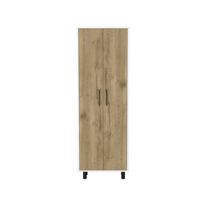 Juego de cocina Arlington de 2 piezas, blanco/roble claro - Product Image 6