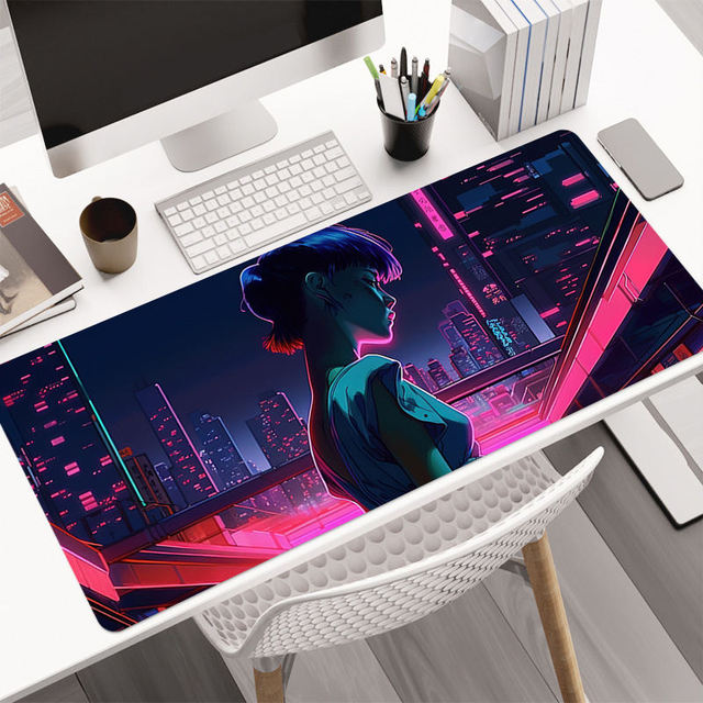 Gaming Anime Design Mouse Pad XXL XXXL Waterproof Custom Plain Pads Bulk Rubber Desk Mat Oem Personalized