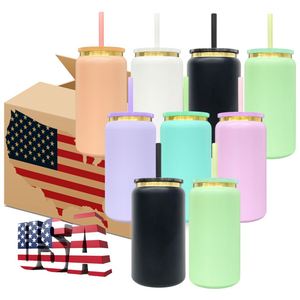 Gold Plated Powder Coated 16Oz Stainless Steel Tumbler Cups With Lids and Straws Laser Engrave for Iced Coffee Pop - Product Image 1