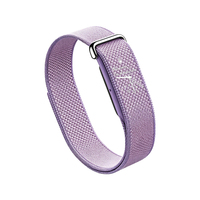 Bracelet de montre en silicone personnalisé avec motif d'horloge imprimé, bracelet en nylon tissé pour Fitbit Google Smartwatch, bracelet de remplacement