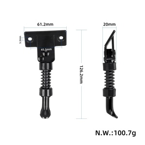 ขาตั้งสกู๊ตเตอร์ไฟฟ้า Kukirin S1 Max ออกแบบเพื่อรองรับน้ำหนักได้มากขึ้น ป้องกันการลื่น ทนทานต่อการสึกหรอ แข็งแรง รองรับได้ดีขึ้น - Product Image 2