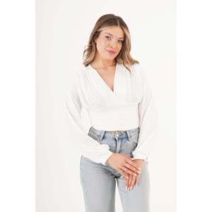 Chemisier Chic Femme Col V en Tissu Tricoté à Motifs Floraux, Buste Drapé avec Col Volanté, Tailles XL - Idéal pour le Bureau et les Fêtes - Product Image 5