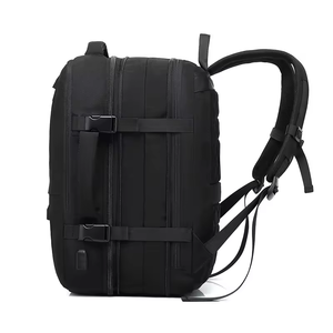 Custom Logo Outdoor Office Sports Oxford <b>Black</b> Man Waterproof Bagpack Back Pack <b>School</b> Laptop Bag <b>Backpack</b> - Product Image 4