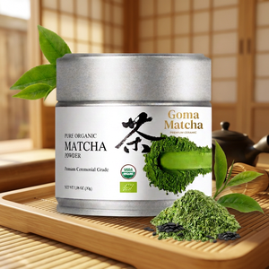 Té Matcha en Polvo de Grado Alimenticio Personalizado en Lata, Venta al por Mayor, Té Verde OEM, Etiqueta Privada, Empaque Personalizado, Stock de Fábrica - Product Image 1