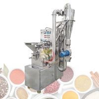 Moulin à farine super fine en poudre broyeur de gomme arabe broyeur de grains et d'épices humides et secs