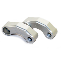 FLYQUICK 10Mm M10 CNC Universal Sepeda Motor Sepeda Cermin Mount Riser Extender Adaptor Balap Standar Suku Cadang