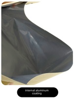 Sachets en aluminium refermables avec fermeture éclair et valve unidirectionnelle pour café, thé et snacks