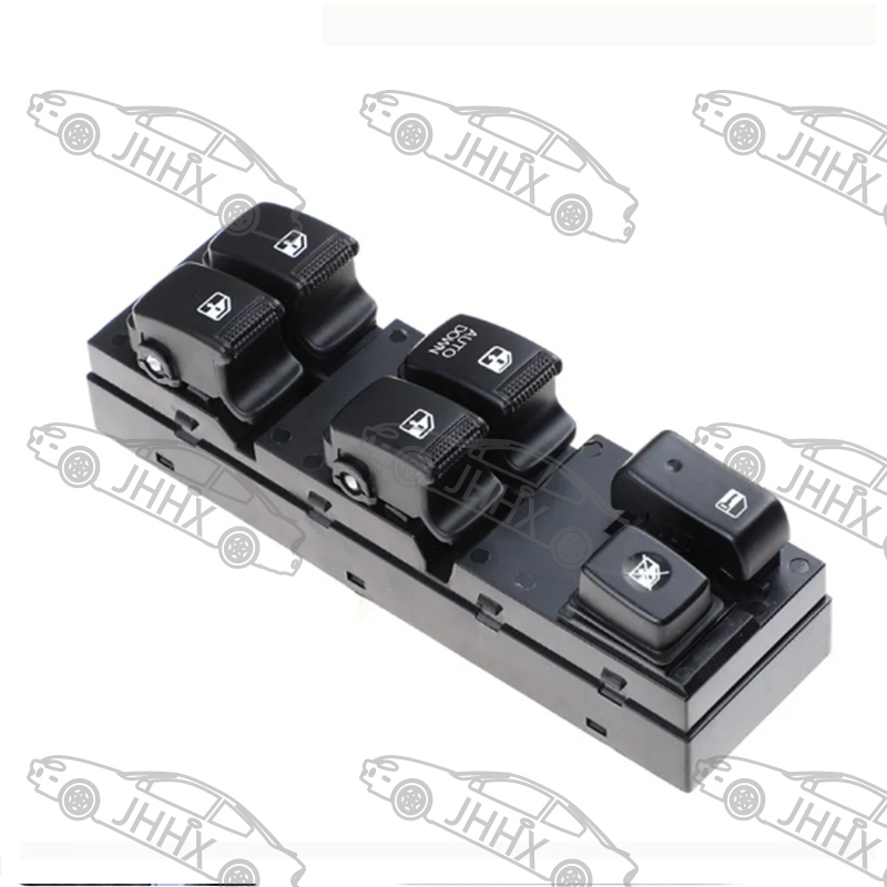 Carpopart Power Window Switch Master – Driver Side For Kia Sportage 2005-2009, 93570-EF000