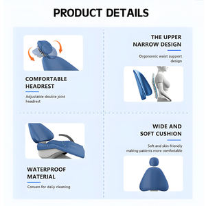 New Design Super Comfortable Premium High Quality Portable <strong>Electric</strong> <strong>Dental</strong> <strong>Chair</strong> Full Set <strong>Unit</strong> Price - Product Image 3