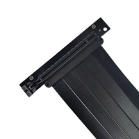 Kabel Data Adaptor Ekstensi PCIE X16 Baru, Kartu Riser Grafis PCIE 3.0 180 Derajat 60cm, Casing PC Gen 3 PCI-Express