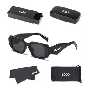 Supplier Gafas De Sol Lunette Custom Logo Women Men Vintage Sun Glasses Shades Famous Brands Luxury Designer Sunglasses