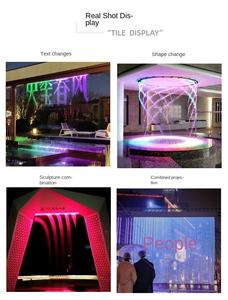 Digitaal RVS CNC Watergordijn Systeem 220V Waterlandschap Ontwerp Interactieve Inductie Binnen/Buiten Gebruik Fabriek - Product Image 2