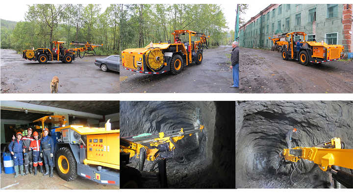 two arms drilling jumbo cab interior advanced control system