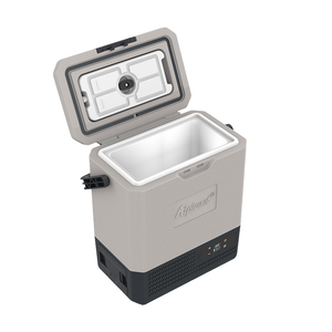 Mini compresseur en plastique congélateur de voiture réfrigérateur batterie solaire Rechargeable Portable 12V <span class=keywords><strong>glacière</strong></span> - Product Image 1