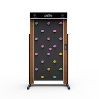 Máquina de Escalada Multifuncional, Simulador de Montaña Eléctrico con Panel LED, Ideal para Entrenamiento Cardiovascular y de Resistencia