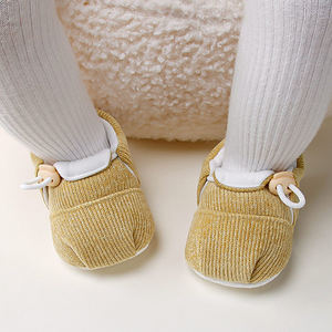 Anti-slip leer-vloerschoenen en sokken met zachte zool voor pasgeborenen, schoenen voor baby's die nog niet lopen, babyschoenen voor de lente en de herfst 0-1 jaar - Product Image 6